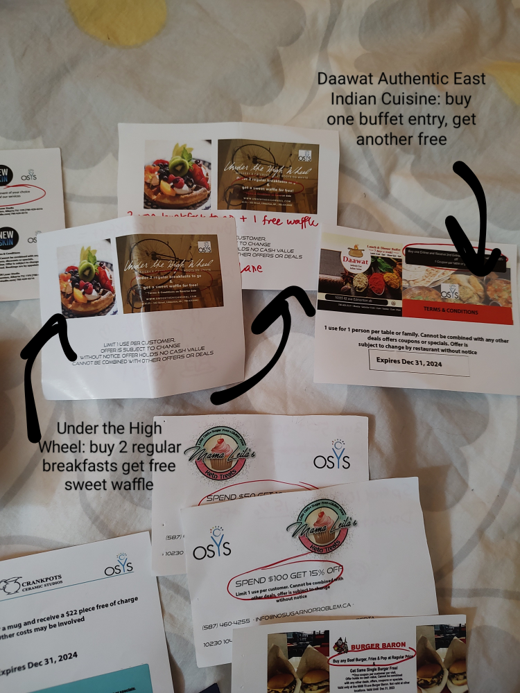 Various Coupons for Central Edmonton - photo 5