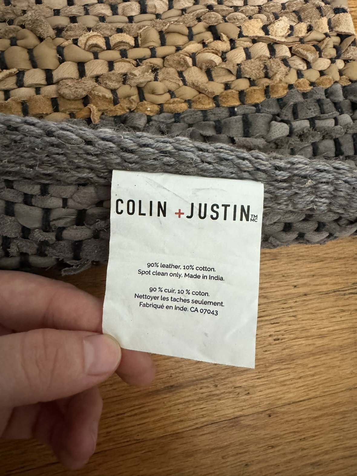 Leather Floor Rug, Never Used image indicator(4)