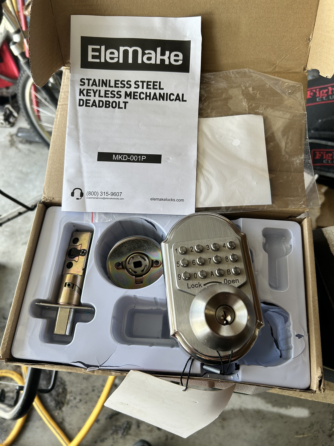 Keyless entry deadbolt - photo 2