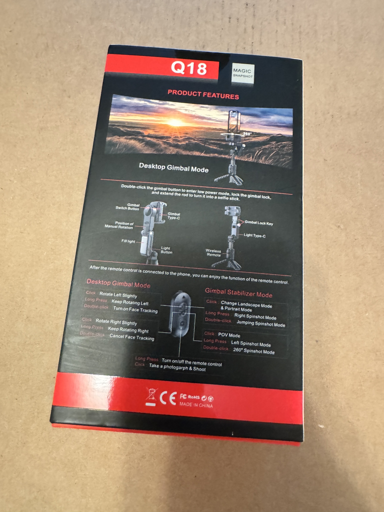 360 Rotating Desktop Tripod - photo 3