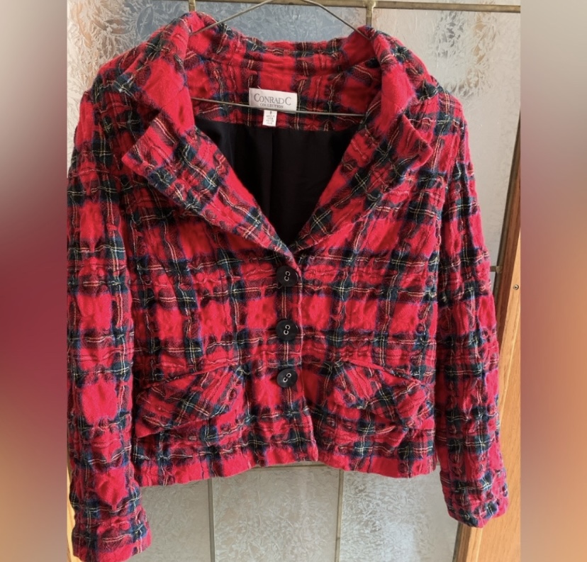 Conrad C. Plaid Blazer