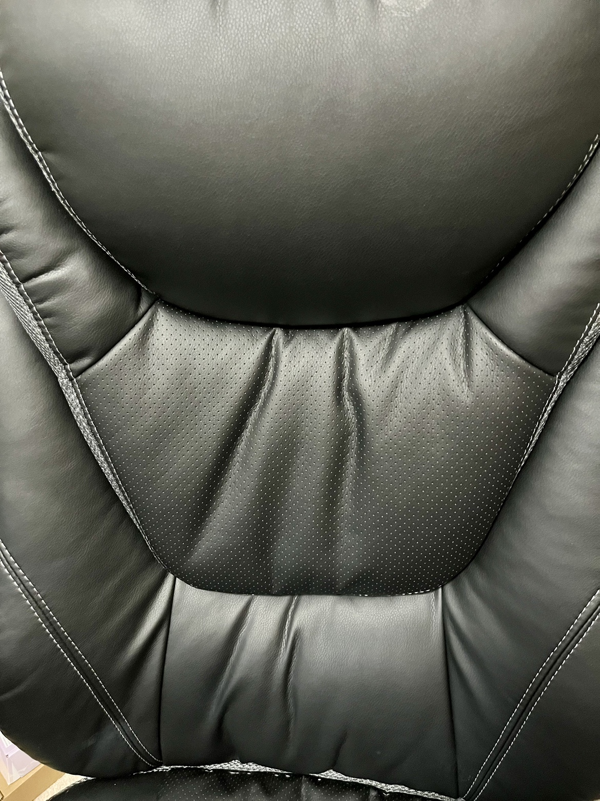 Office Chair- Black PU Leather image indicator(3)