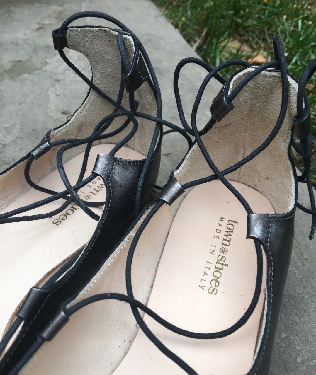 NEW Sexy Silvery Leather Flats - photo 2