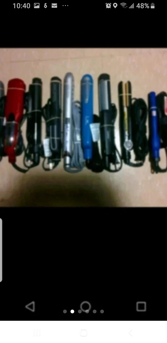 High Brand Quality Portable Hair Straightener,Curler, Wand&Dryer image indicator(2)