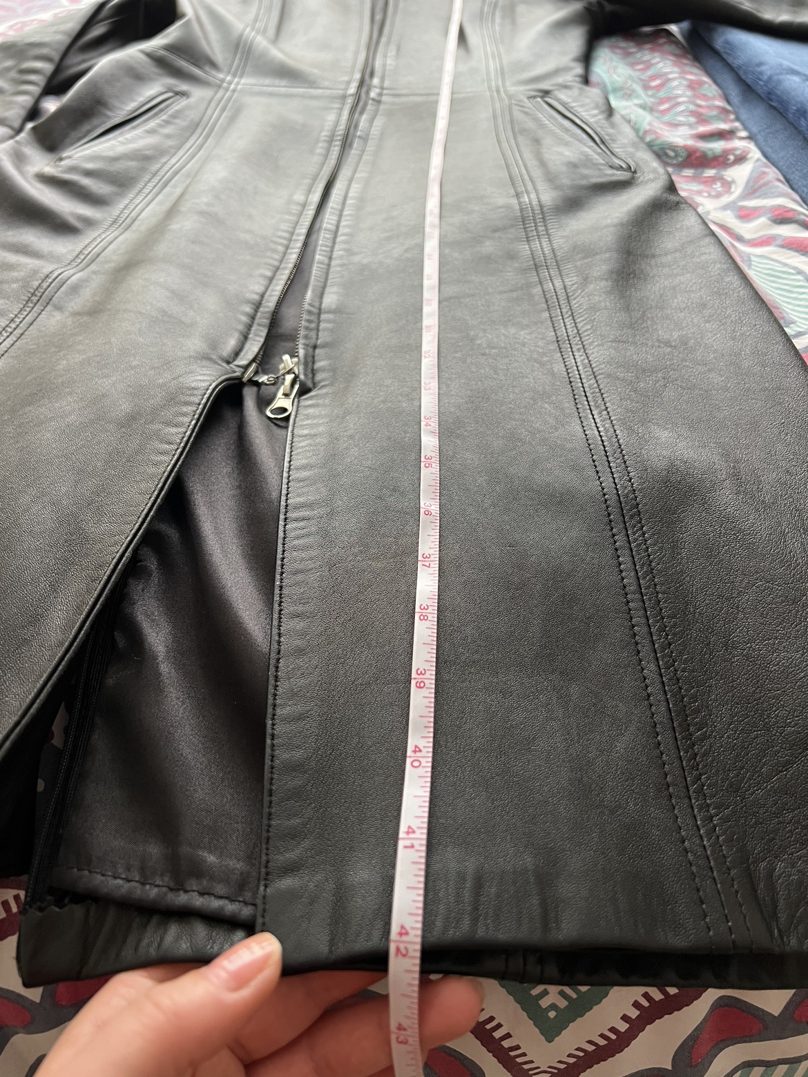 Leather jacket - photo 4