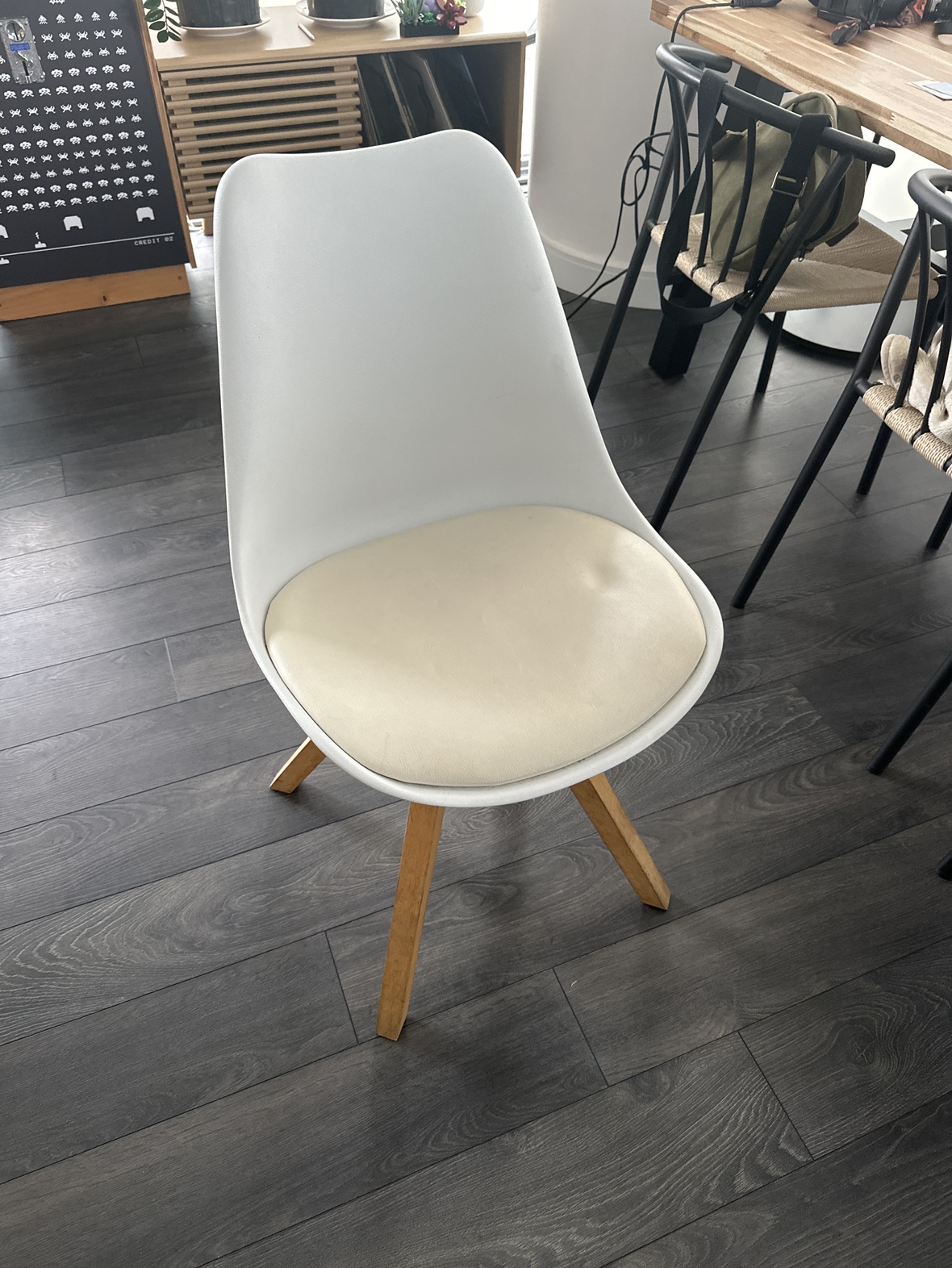 White chair