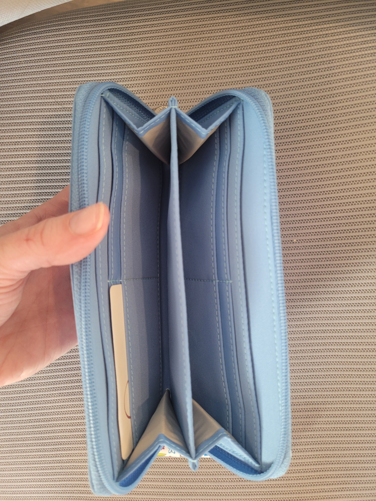 Blue Zip Wallet image indicator(2)