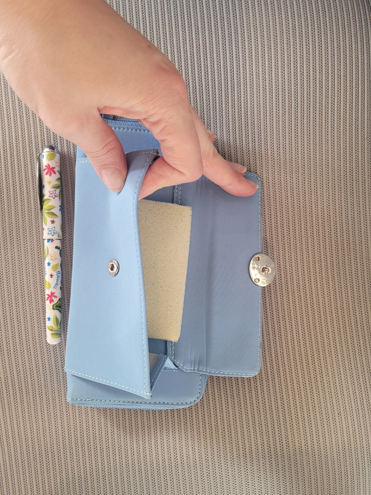 Blue Zip Wallet image indicator(3)