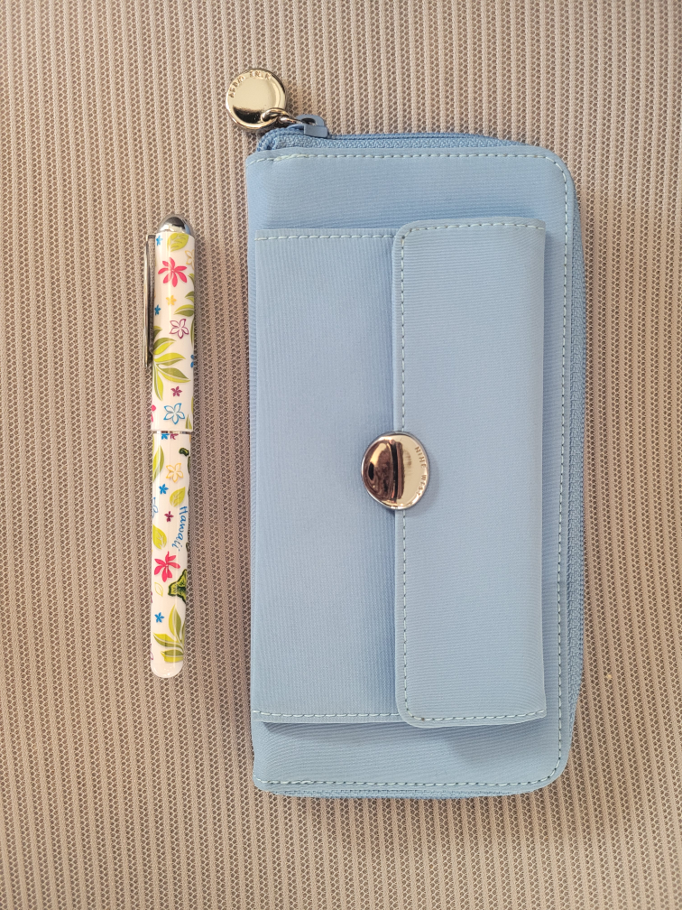 Blue Zip Wallet image indicator(4)