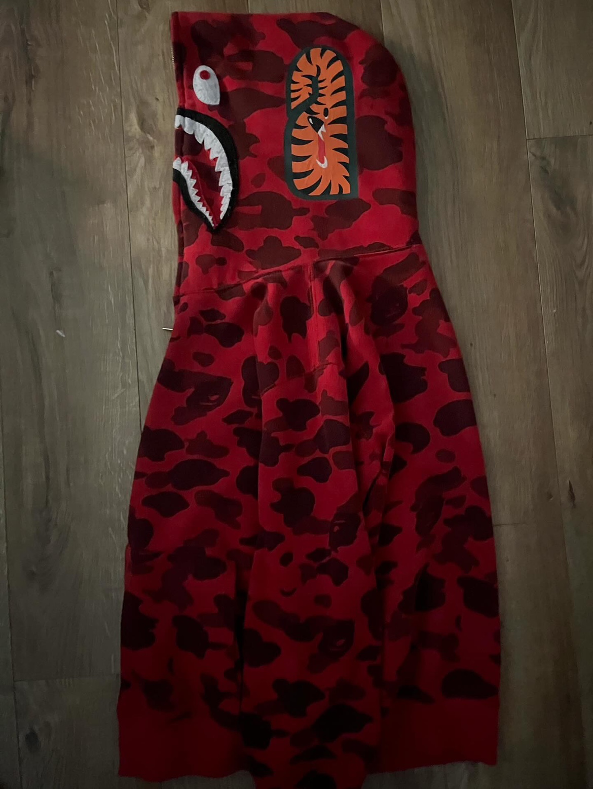 red bape hoodie - photo 2