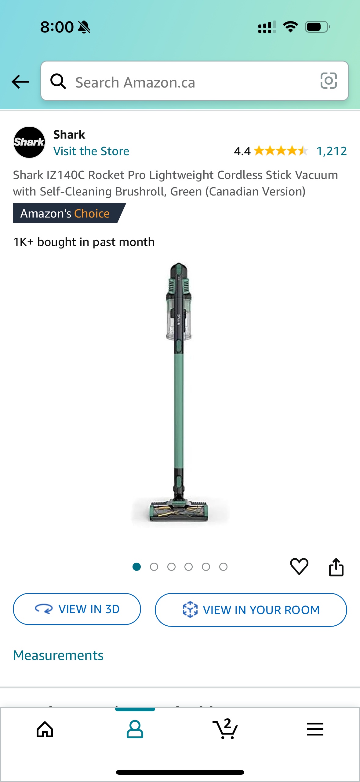 Urgent sale! Sharp vacuum Rocket Pro mint - photo 2
