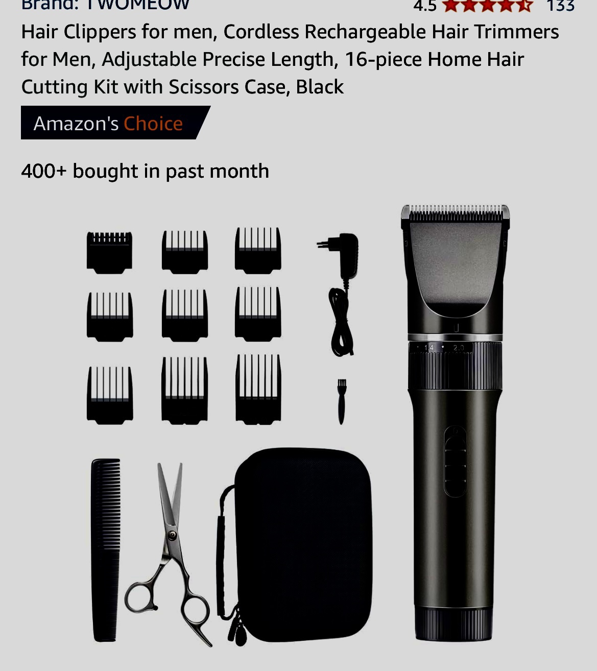 ⚽️ Hair Clippers/ Trimmers for Men image indicator(2)