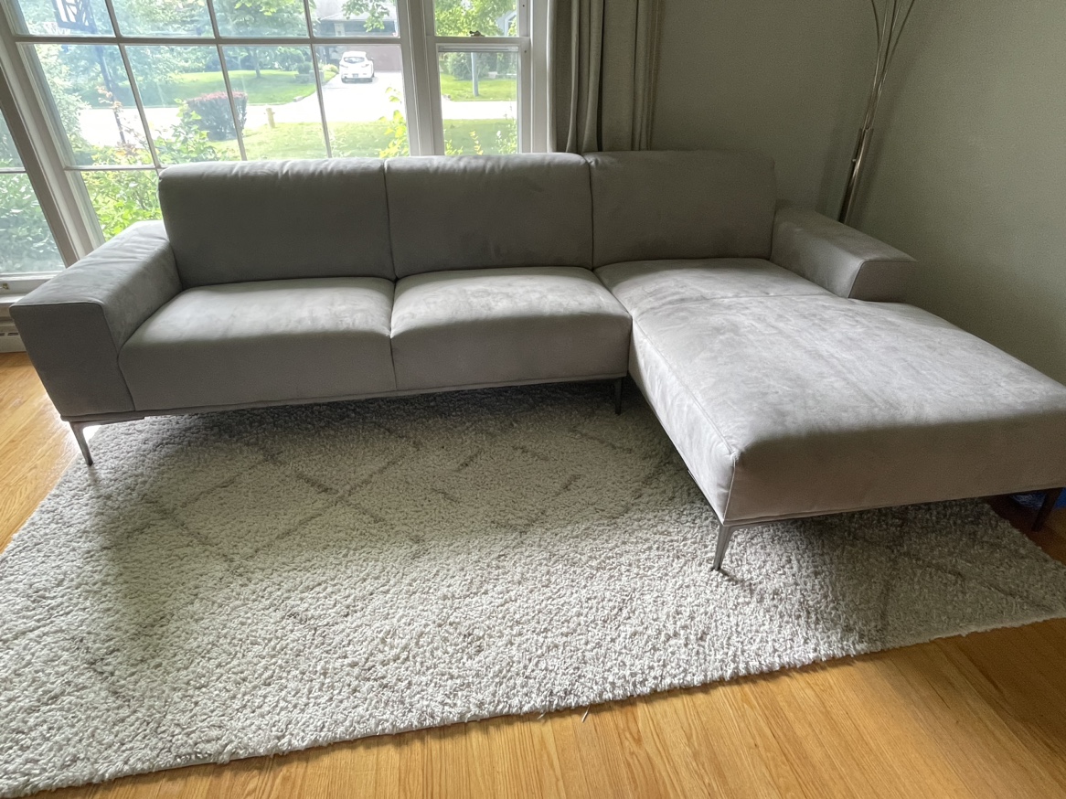 Moving Sale/ Brent Sectional with Wide Track Arms (sofa / couch) image indicator(6)