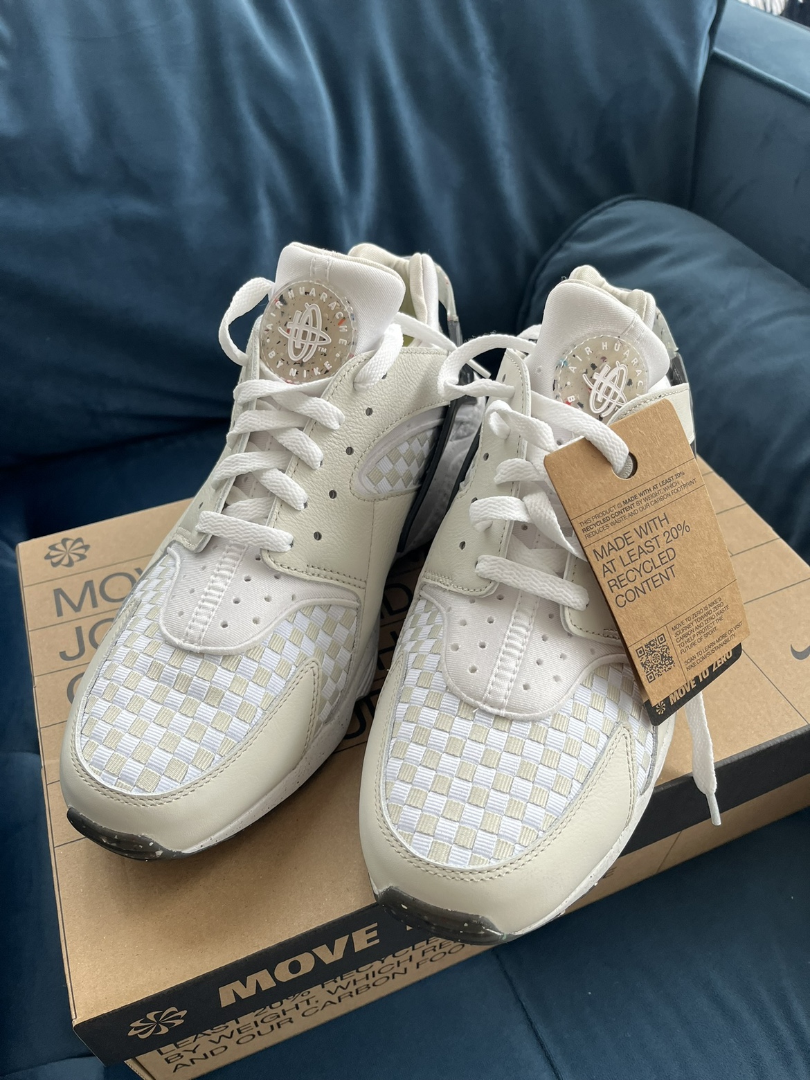Air Huarache Crater Premium 'Light Bone' (US 11; fits smaller!) - photo 2