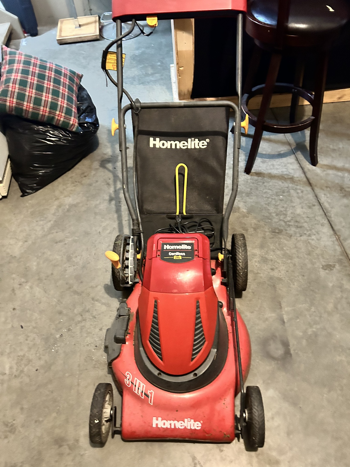 Homesite 24V battery operated lawn mower for sale