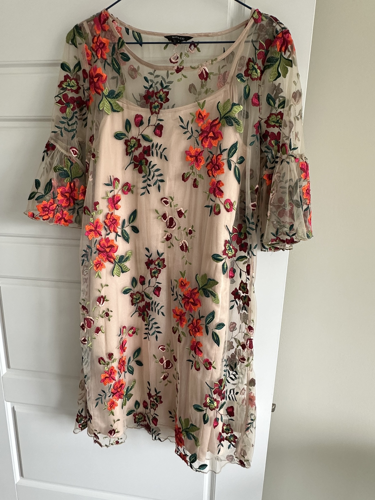 Embroidered dress