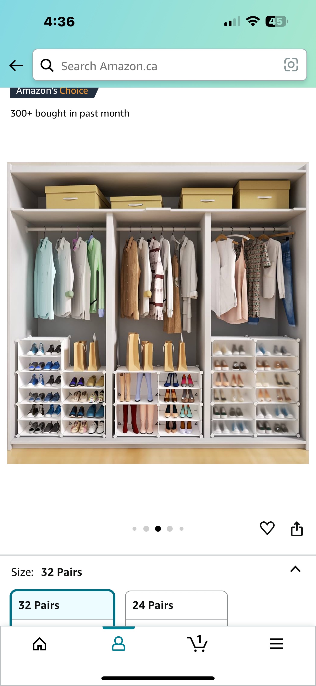 Shoe organizers x 2 - photo 3