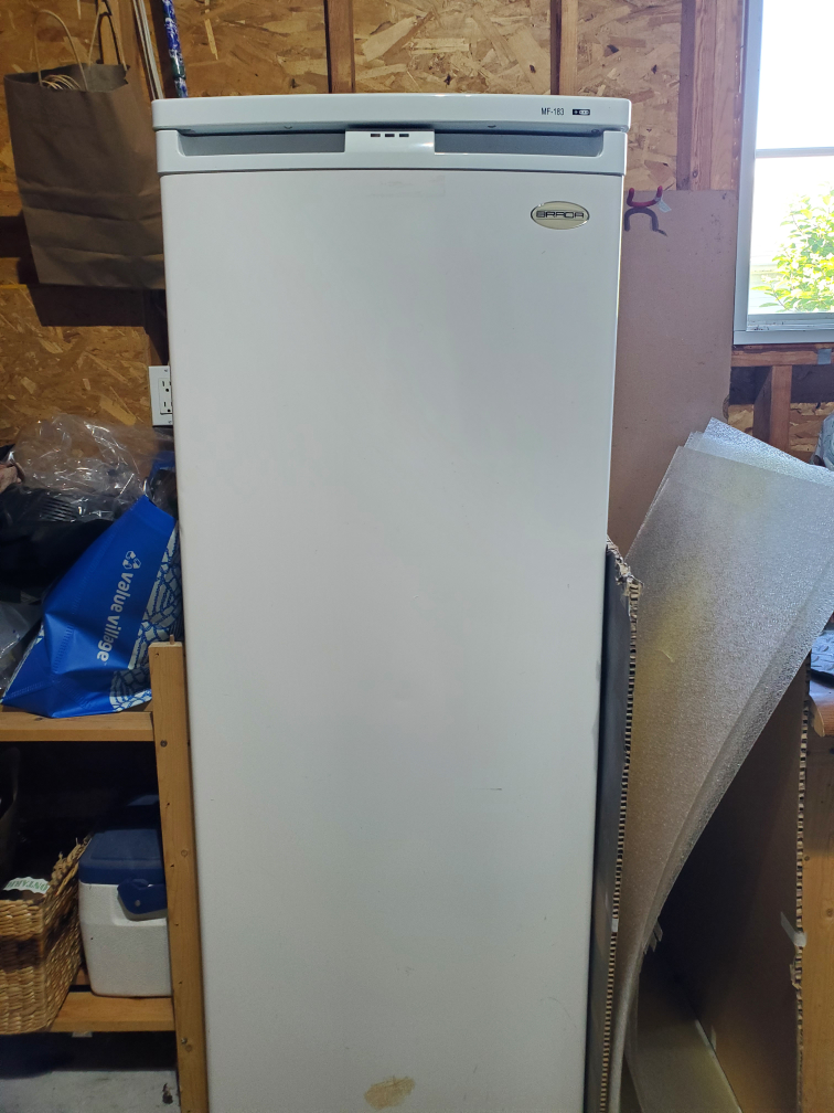 The Brick Upright Freezer