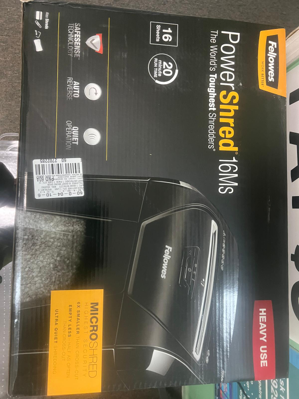 Fellowes PowerShred 16Ms