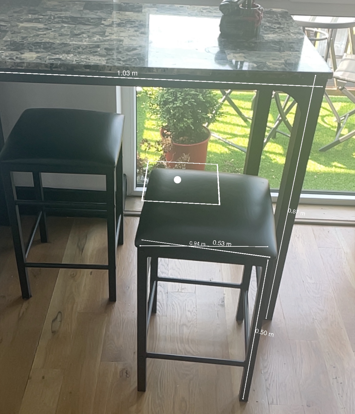 Table with two chairs for sale - photo 5