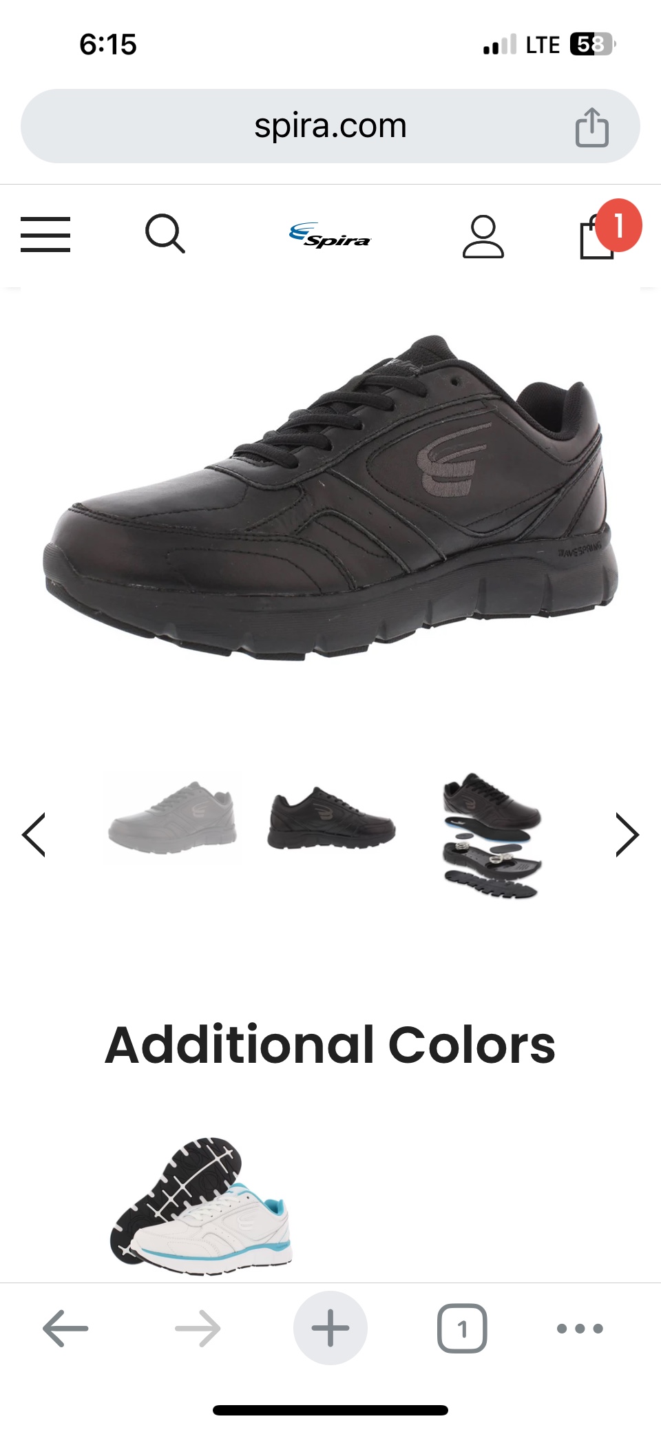 Spira walking shoes thumbnail