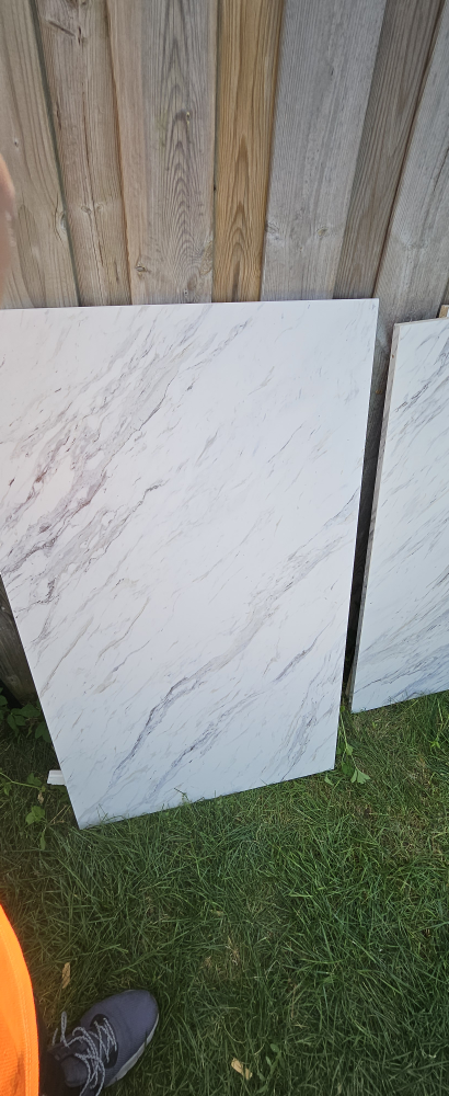 White Marble tables for assembly thumbnail