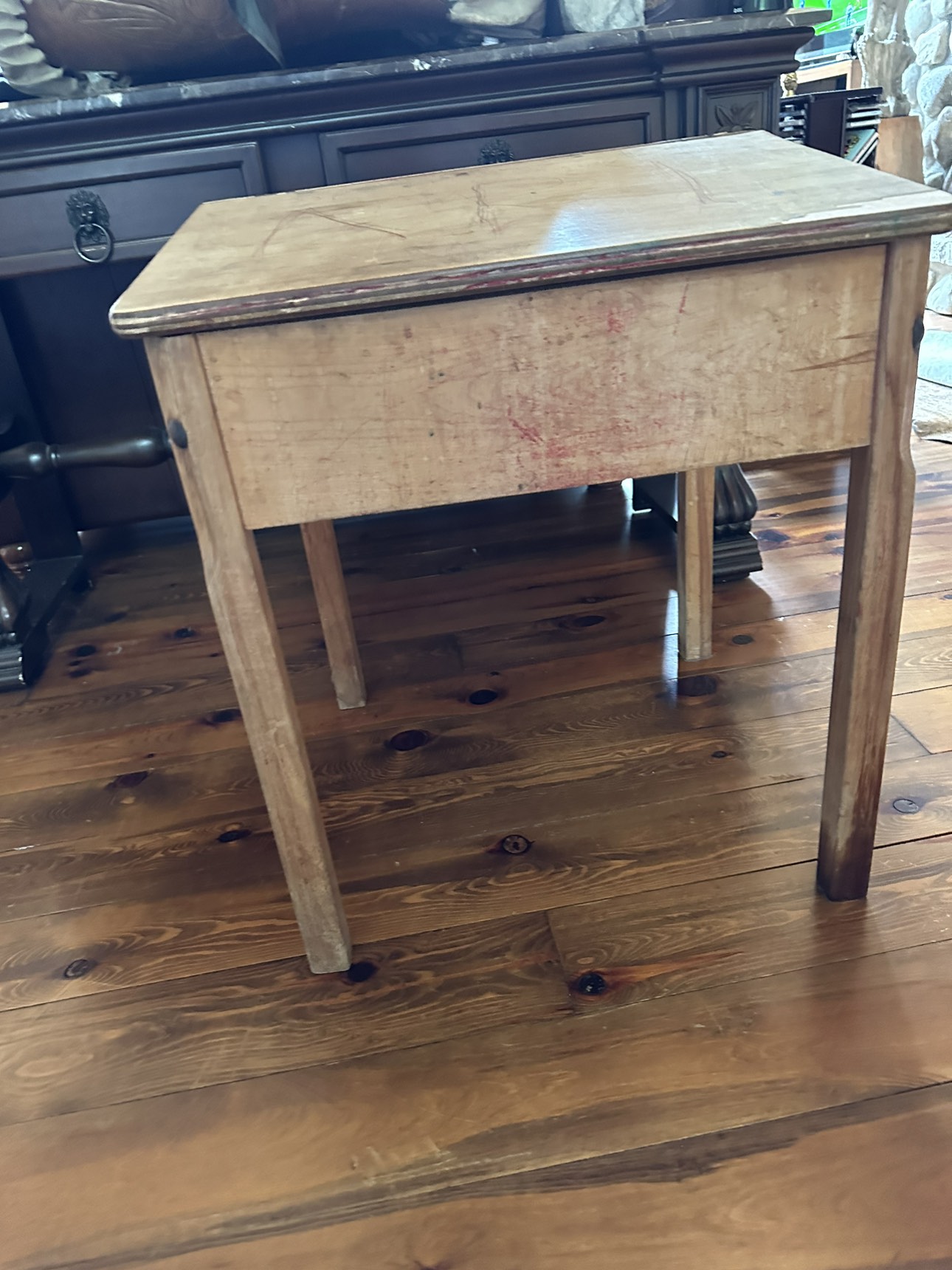 Antique School desk - photo 4