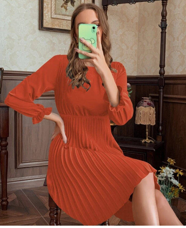 woman dress size large