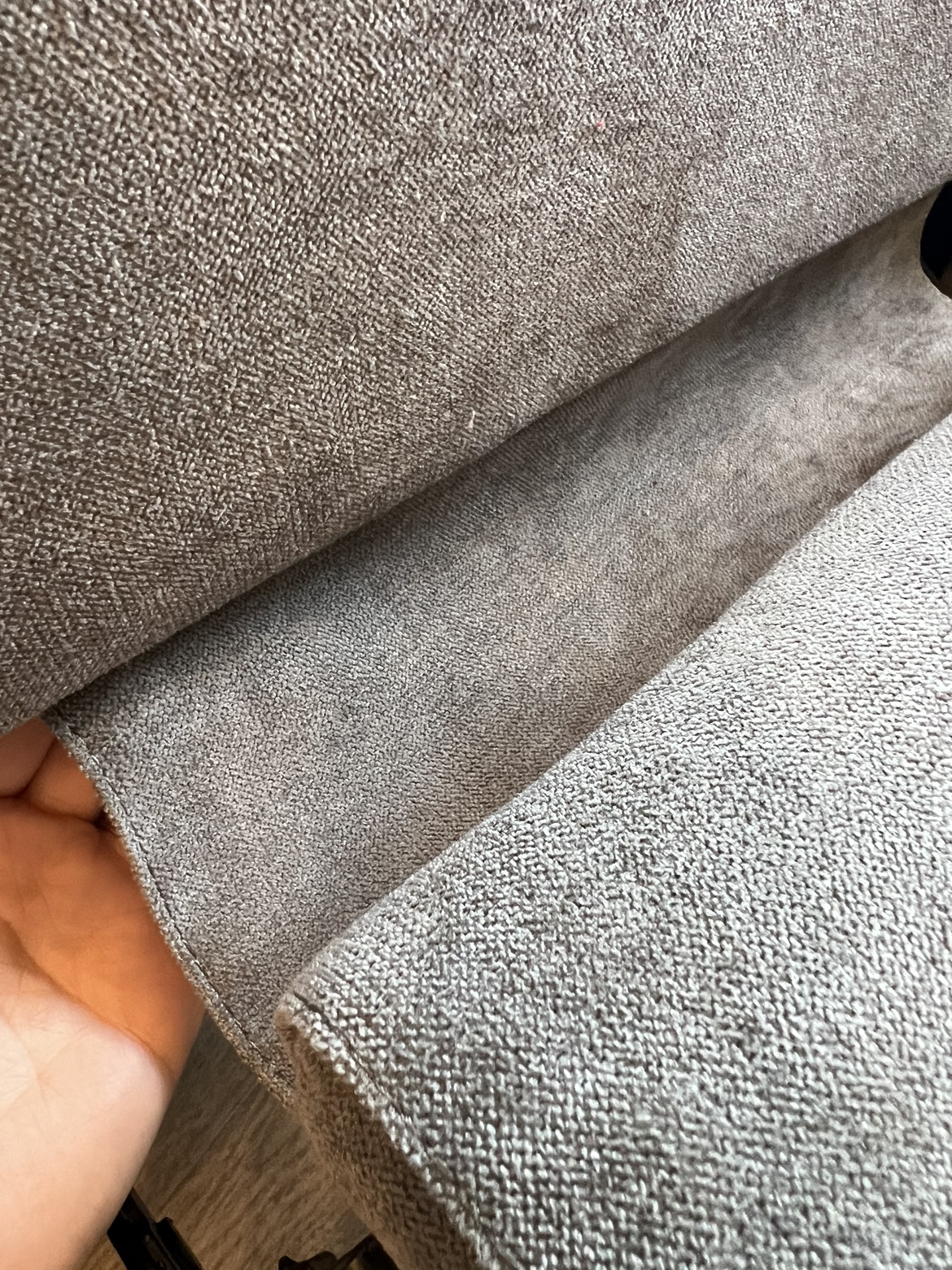 Grey Fabric Glider - photo 5