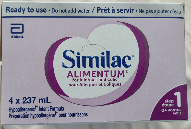 Similac Alimentum baby formula