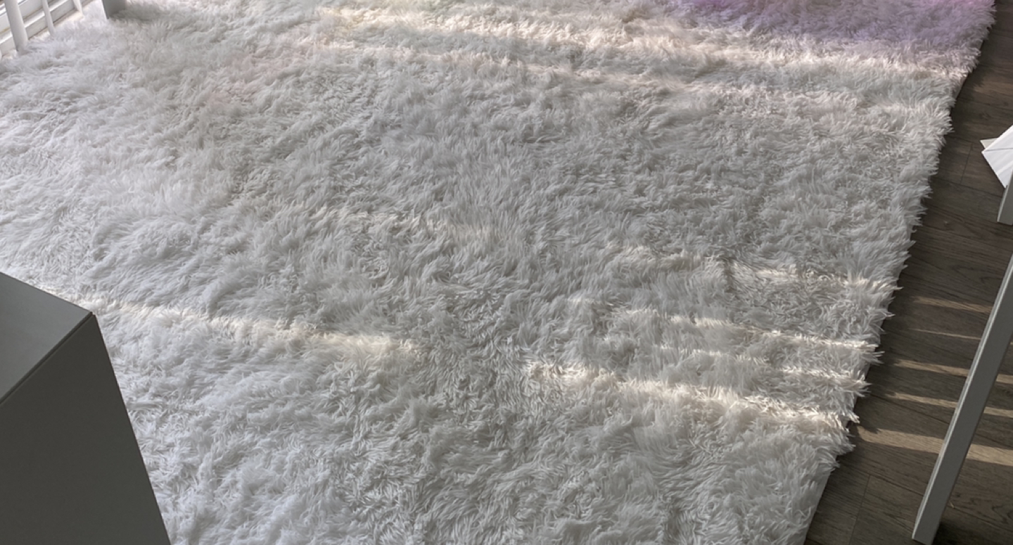 Soft Rug Carpet (4' x 6', White)