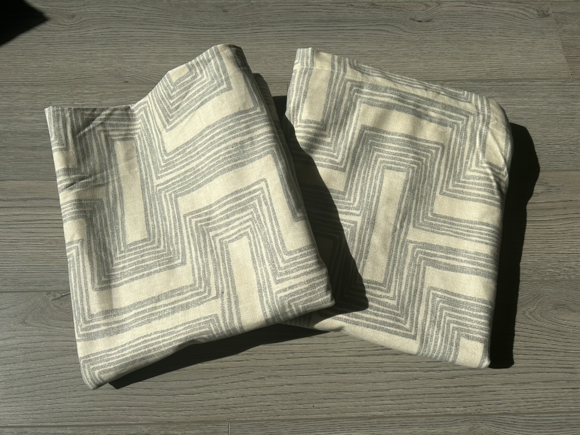 West Elm curtains-  48” x 84” (122 cm X 213 cm) - photo 3