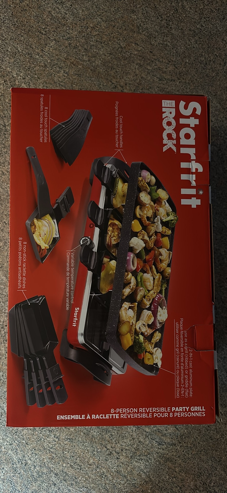 Starfrit IRock 8-Person Party Grill