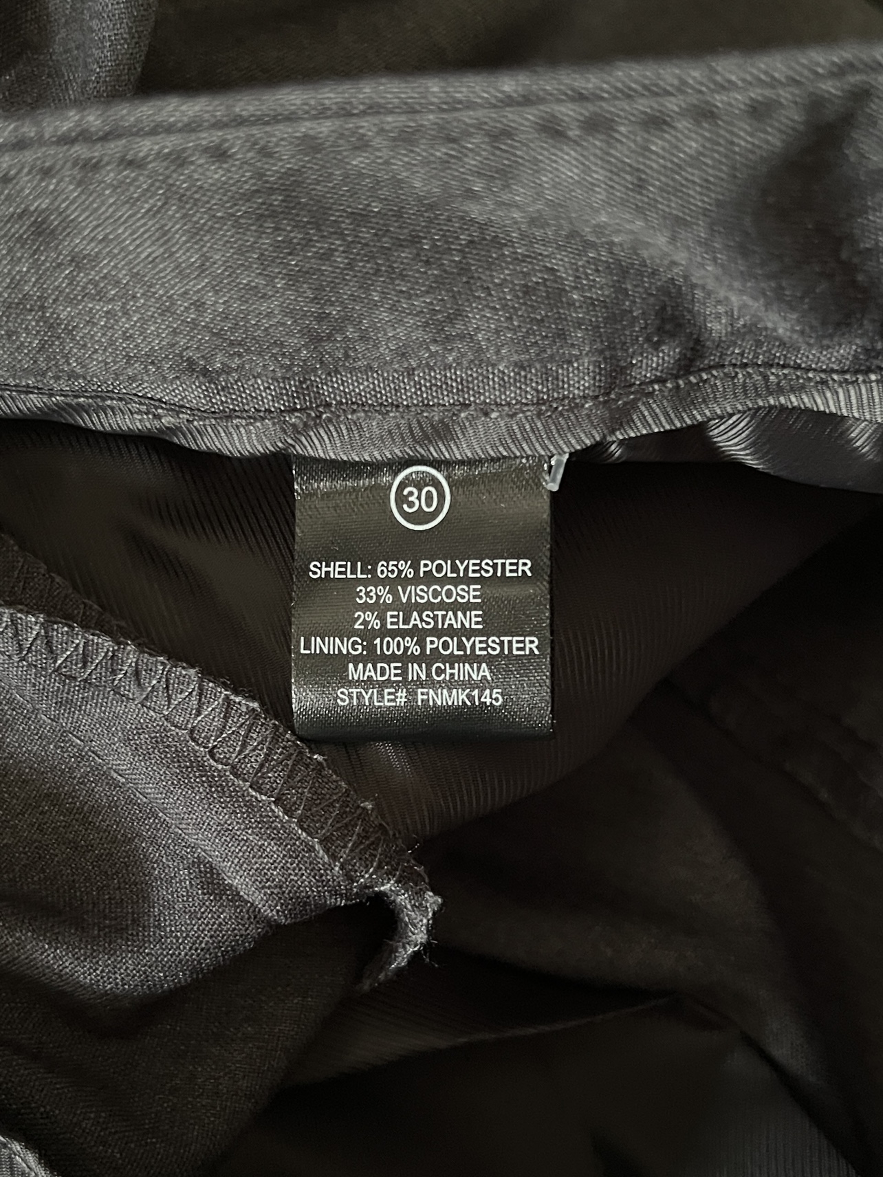 Brand New - Men’s Stretch Slim Trouser Size 30 image indicator(7)