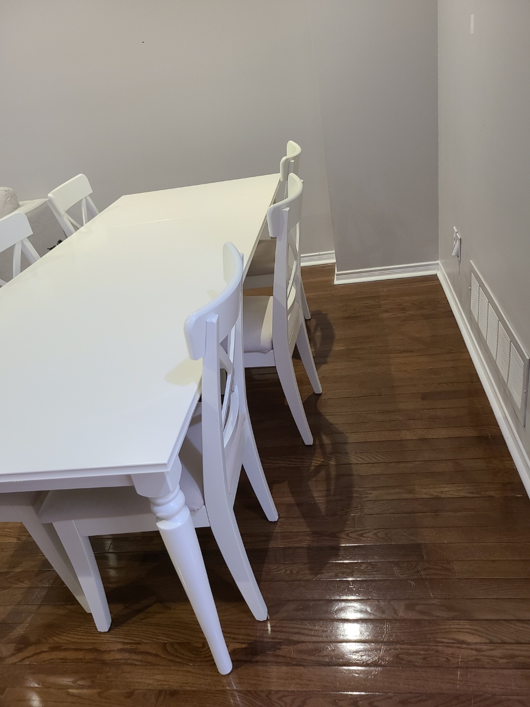 Ikea dining table and chairs set : Ingatorp, ingolf Expendable, - photo 4