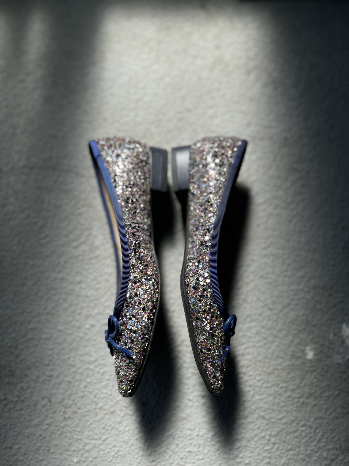 Genuine Leather sparkling flats, made in Japan image indicator(2)