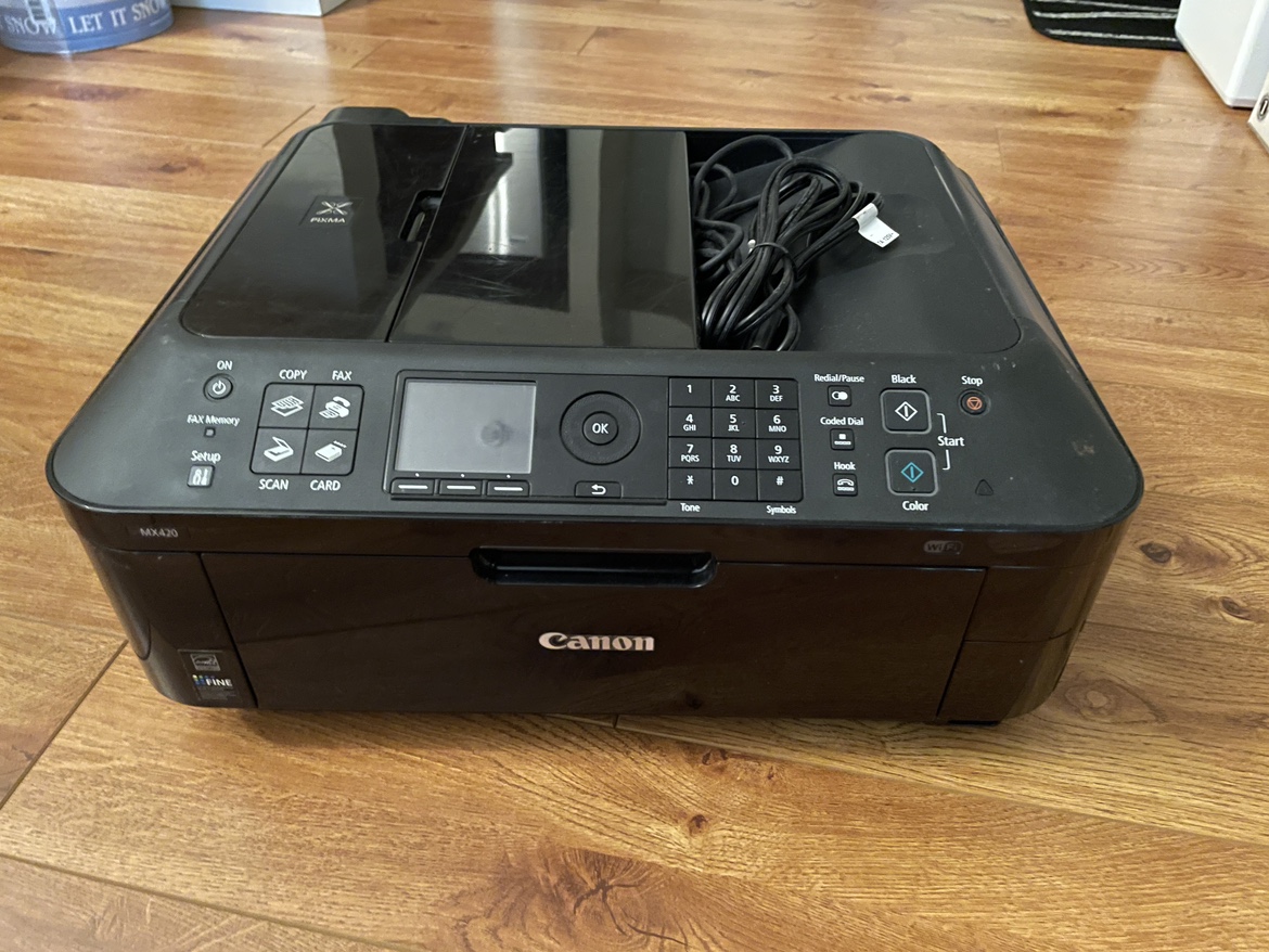 Canon PIXMA MX420 All-In-One Inkjet Printer thumbnail