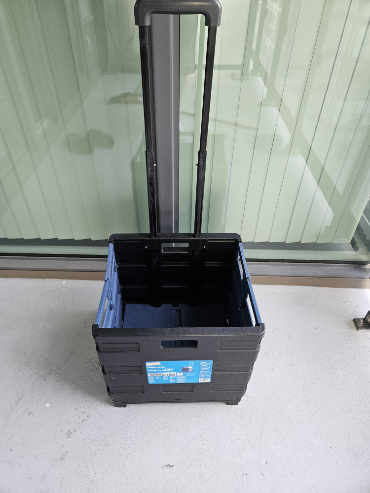collapsible rolling crate thumbnail