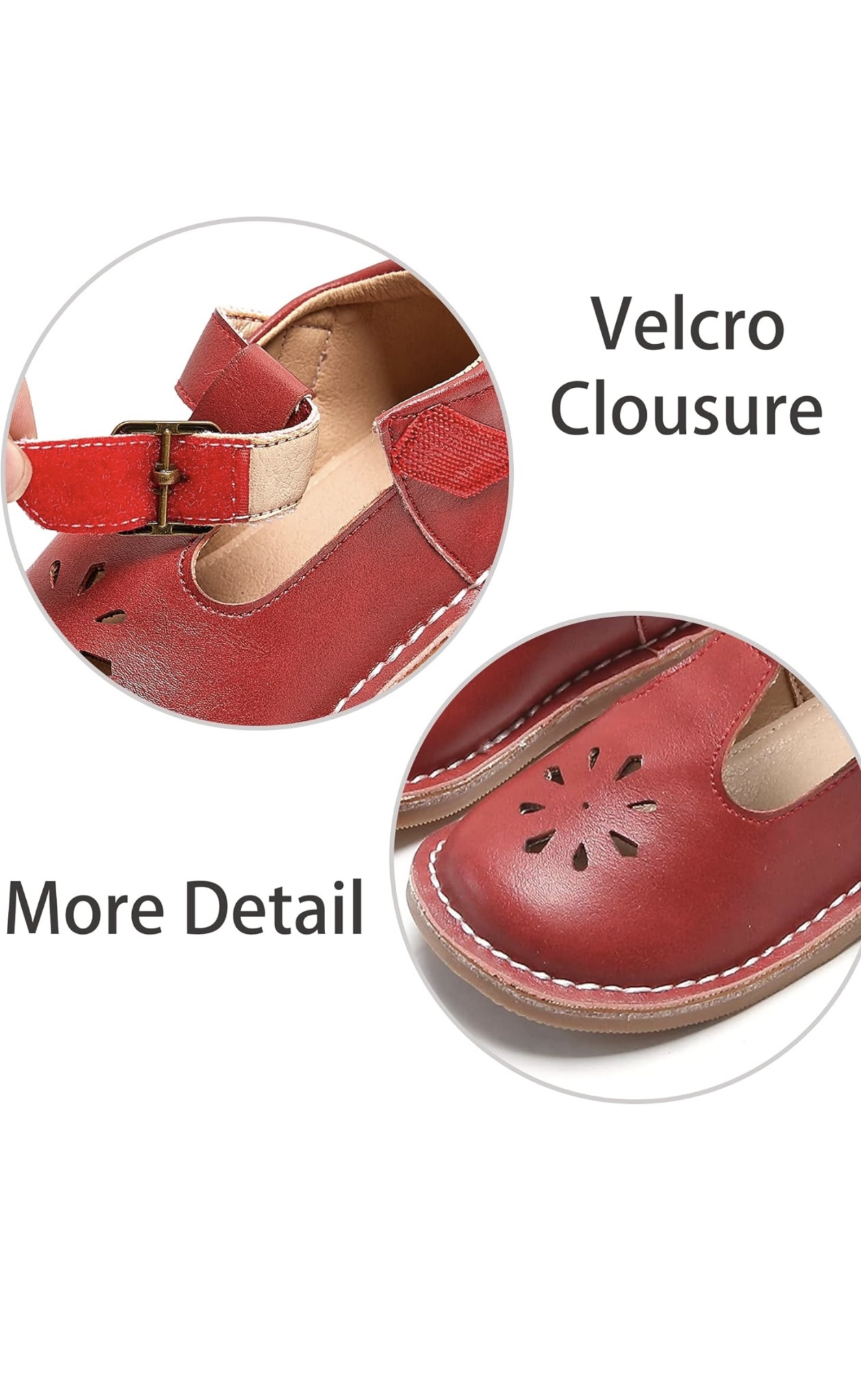 Estine toddler red shoes image indicator(2)