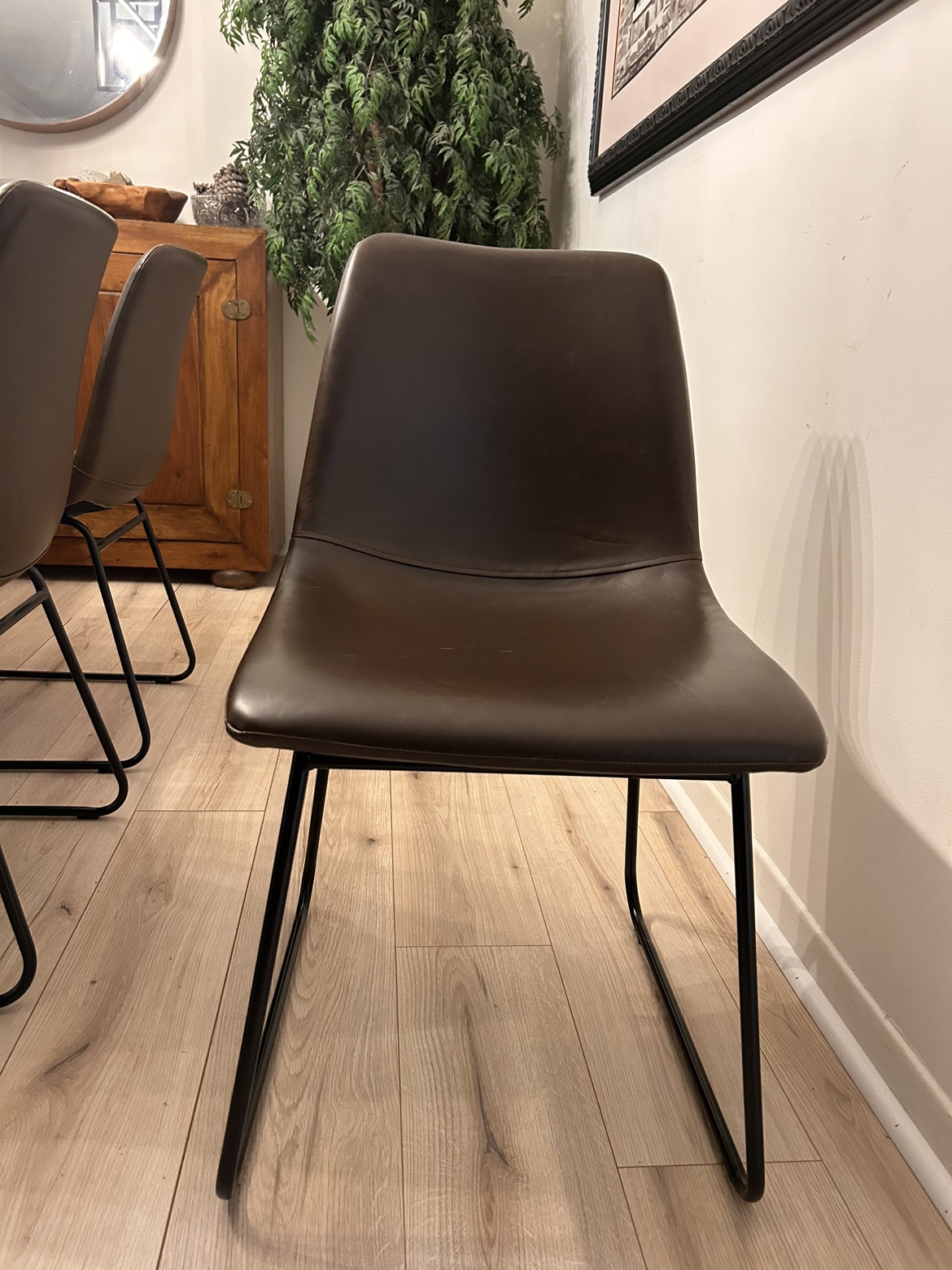Set of 4 Dining Chairs - photo 3