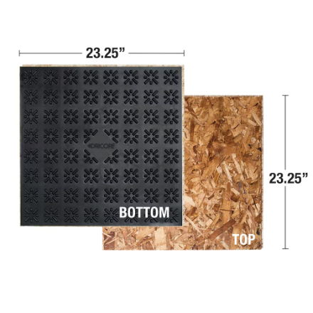 DriCore subfloor panels - photo 3