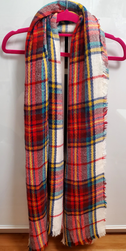 Old Navy Fringe Plaid Scarf - photo 2