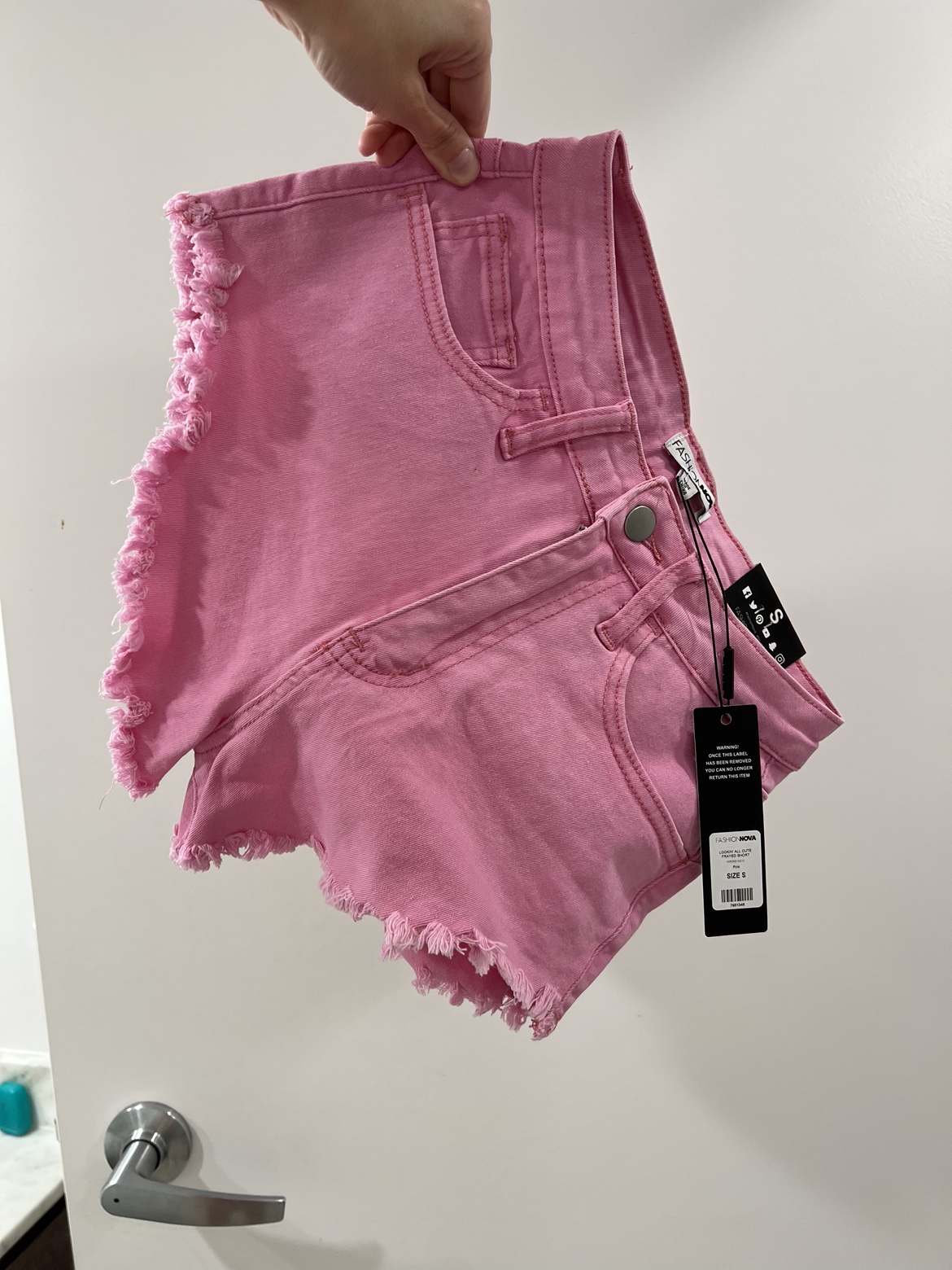 New pink shorts thumbnail