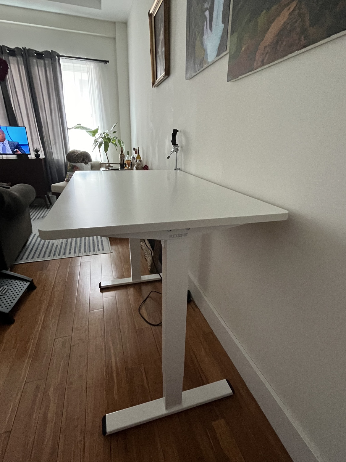 Office standing rising desk - photo 2
