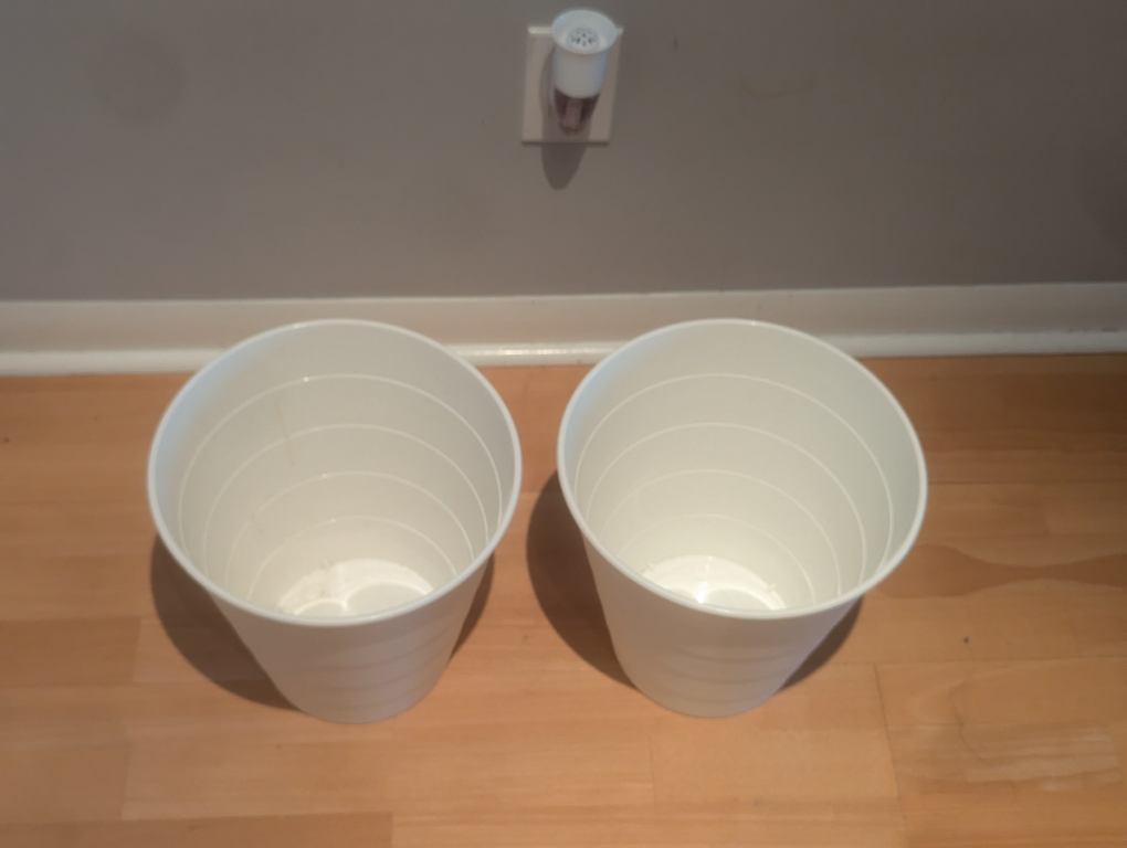 2 small bins