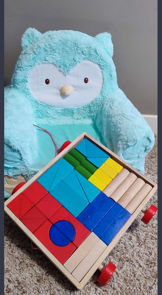 Children's Plush Chair, Pingvin