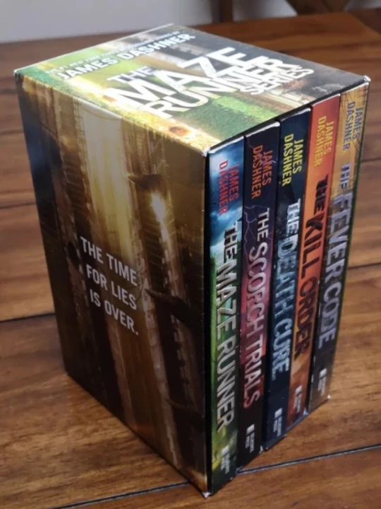 Entire Maze Runner Series Paperback Books