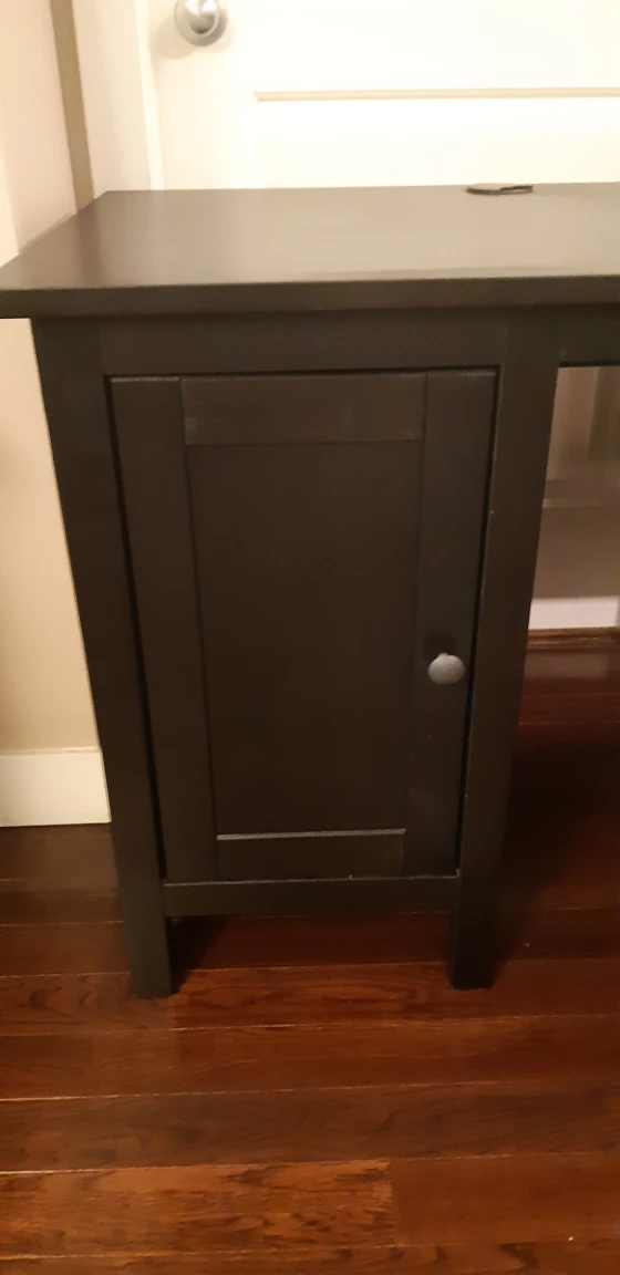 IKEA Hemnes Desk, Black - photo 2