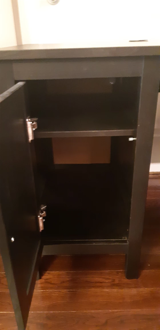 IKEA Hemnes Desk, Black - photo 3