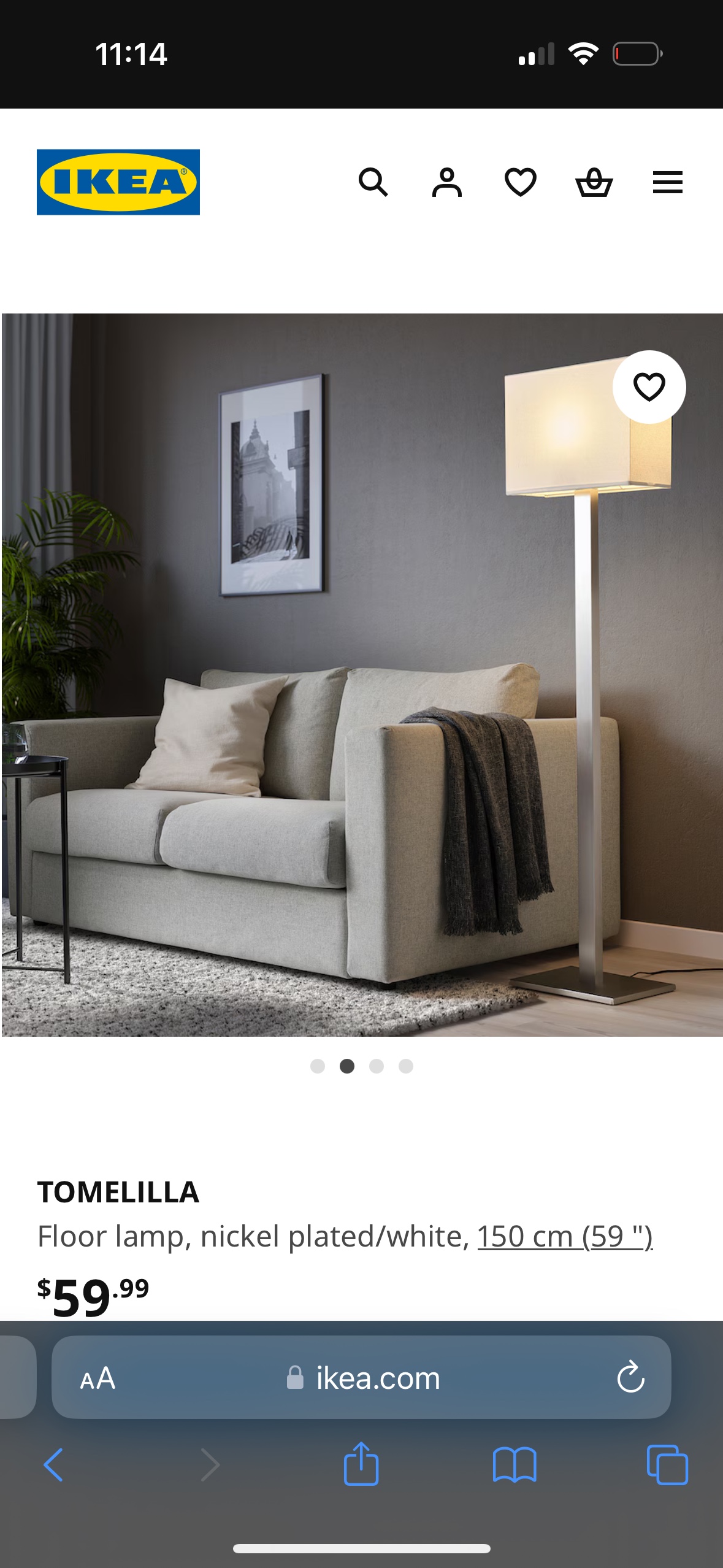 Ikea lamp Tomellilla - photo 2
